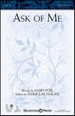 Ask of Me SATB choral sheet music cover